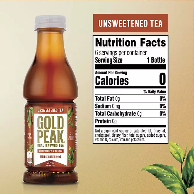 Gold Peak Unsweetened Tea