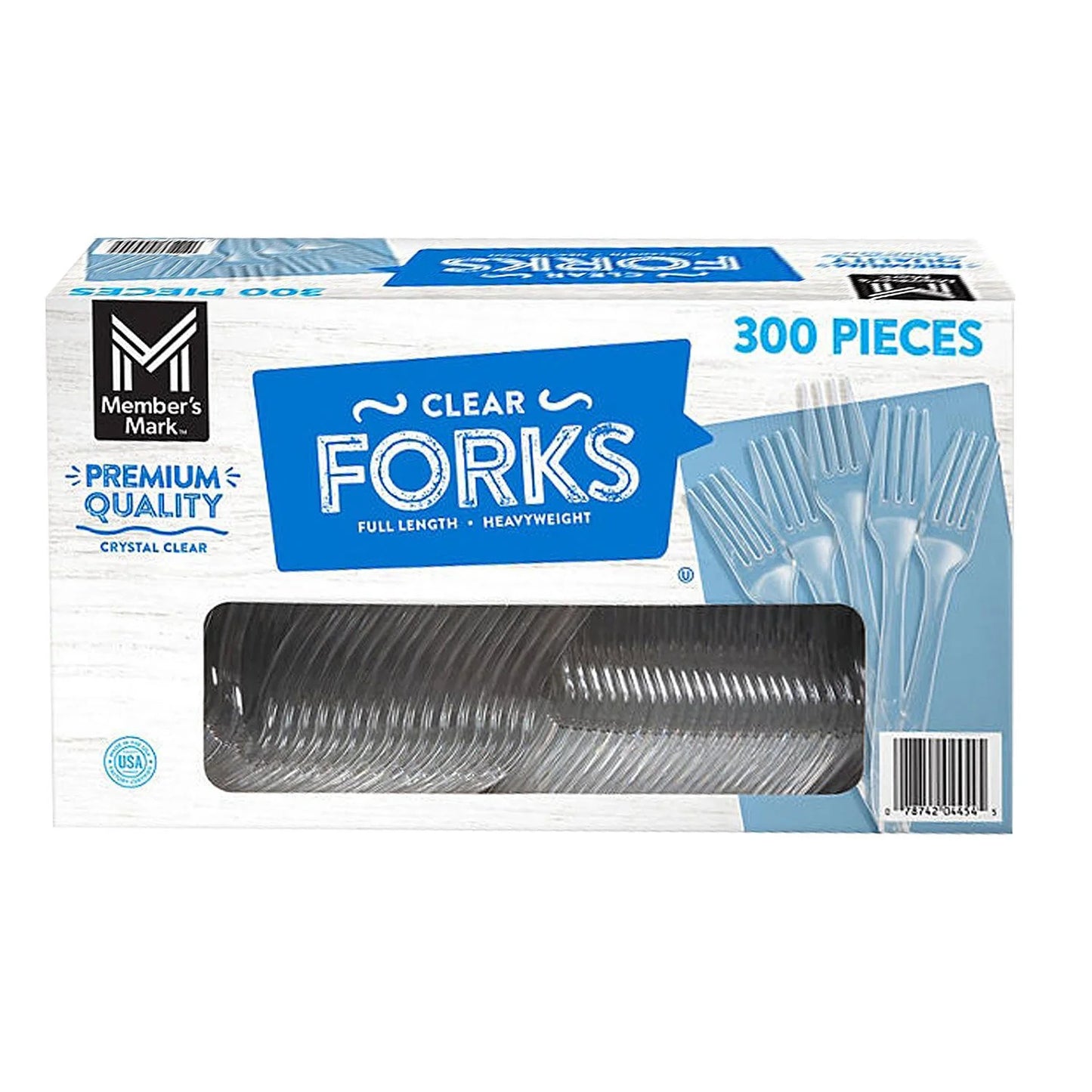 Clear Plastic Forks (300ct)