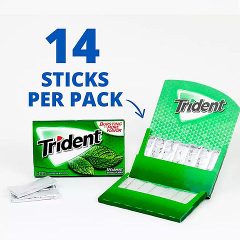 Trident Original Flavor Sugar Free Gum (5 pk.) SpearMint