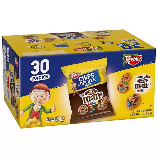 Keebler Chips Deluxe M&M Mini Cookies