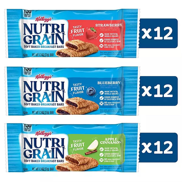 Nutrigrain Bars Variety Pack