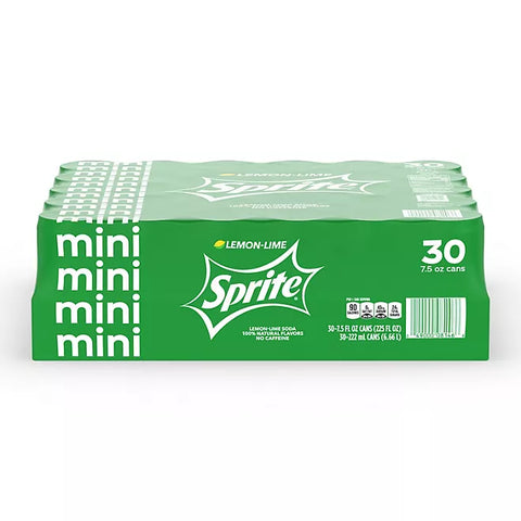 Sprite Mini Cans 7.5 fl. oz., 30 pk. (Copy)