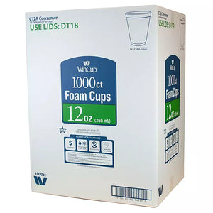 12 oz. Foam Cups