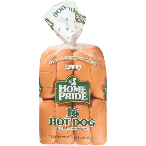 Home Pride Hot Dog Buns