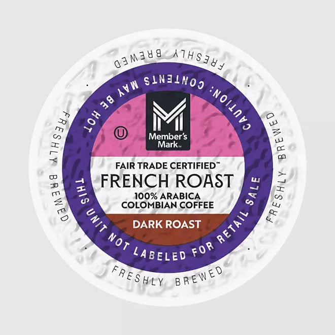 Member’s Mark Dark French Roast Keurig Coffee Cups