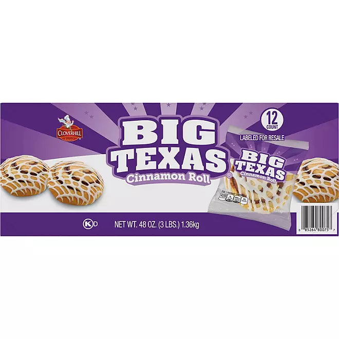 Big Texas Cinnamon Roll