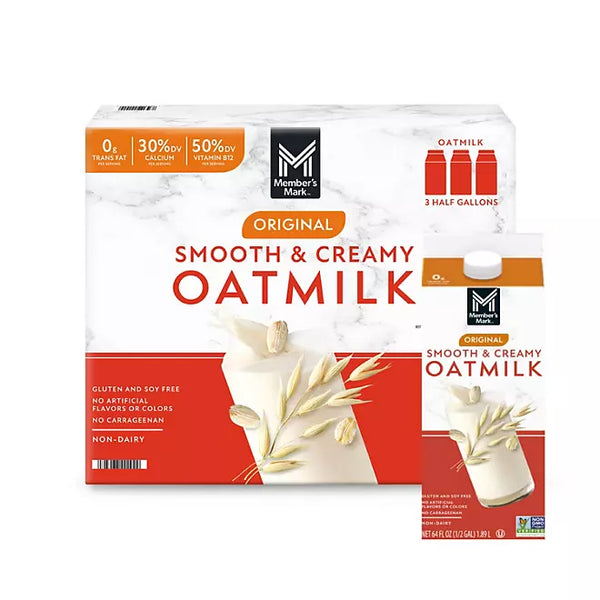 Member's Mark Oat Milk, 64 fl. oz., 3 pk.