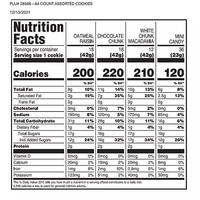 Assorted Cookie Tray