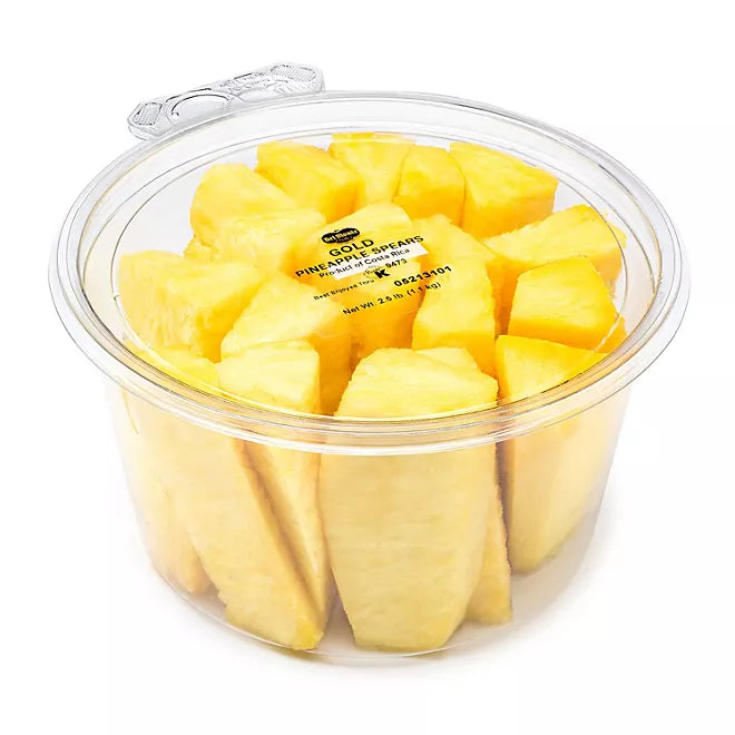 Pineapple spears (2.5 lbs)