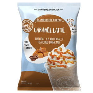 Big Train 3.5 lb. Caramel Latte Blended Ice Coffee Mix