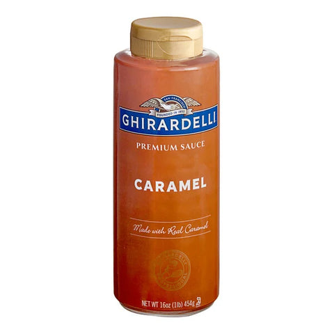 Ghirardelli 12 fl. oz. Caramel Flavoring Sauce