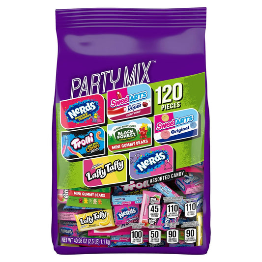 Ferrara Assorted Party Mix, Variety Mix Bag, 40.9 oz, 120 pcs.