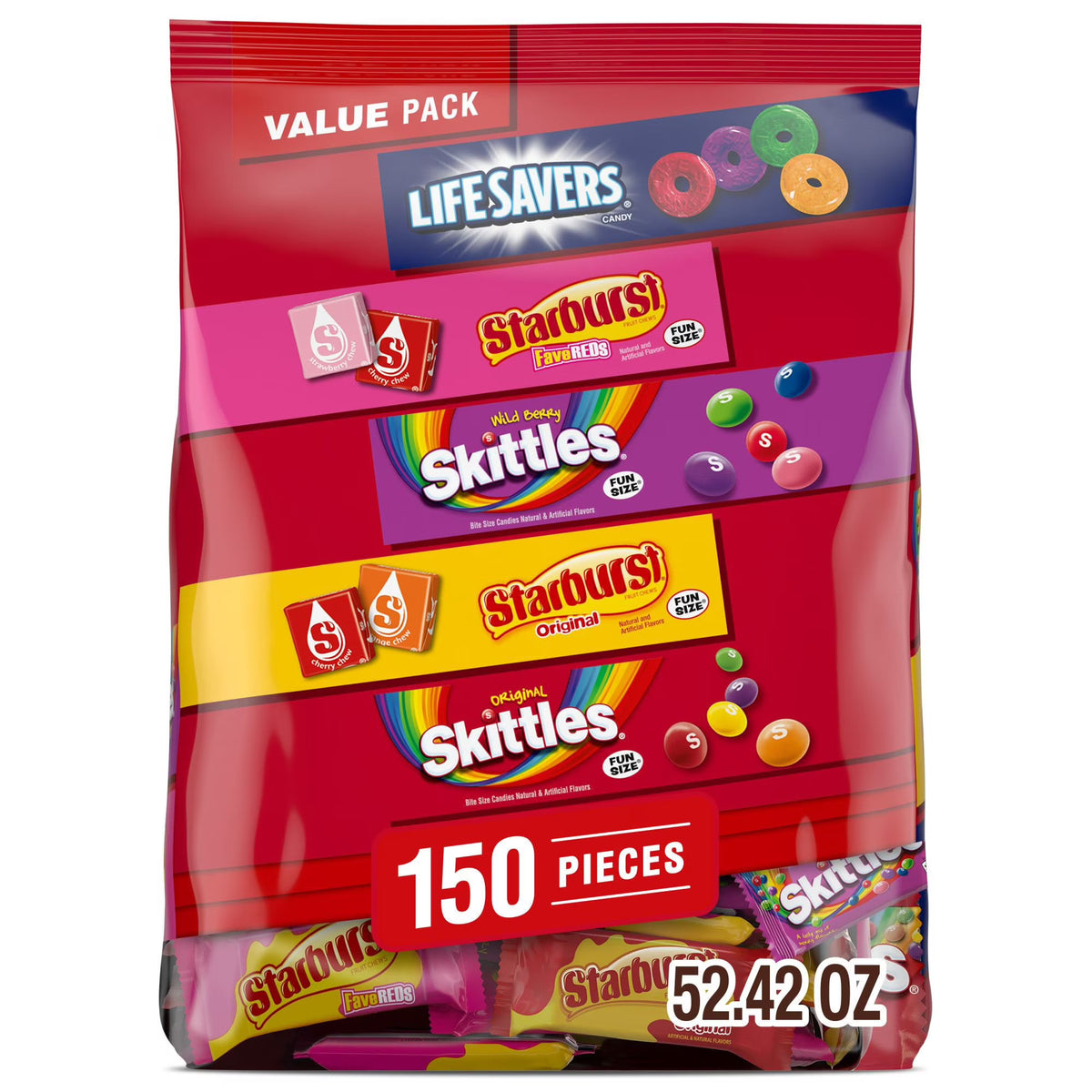 Mars Fun Size Fruity Variety Pack, 150 pcs.