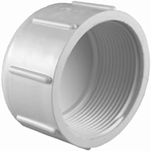 3/4" PVC Schedule 40 Female Threaded Cap