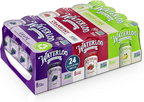 Waterloo Sparkling Water Variety Pack