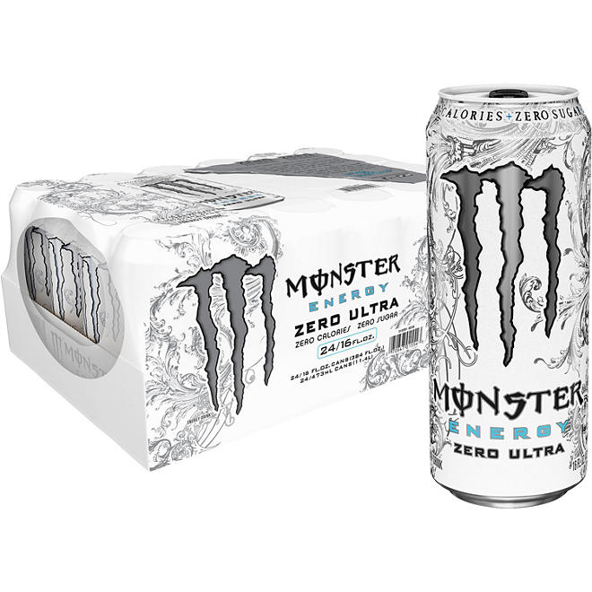 Monster Energy Zero Ultra 16 fl. oz., 24 pk.