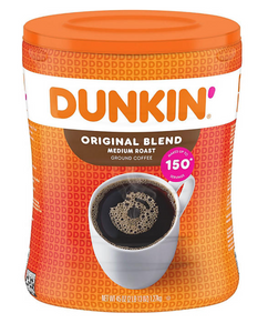 Dunkin' Donuts Original Blend Ground Coffee, Medium Roast, 45 oz.