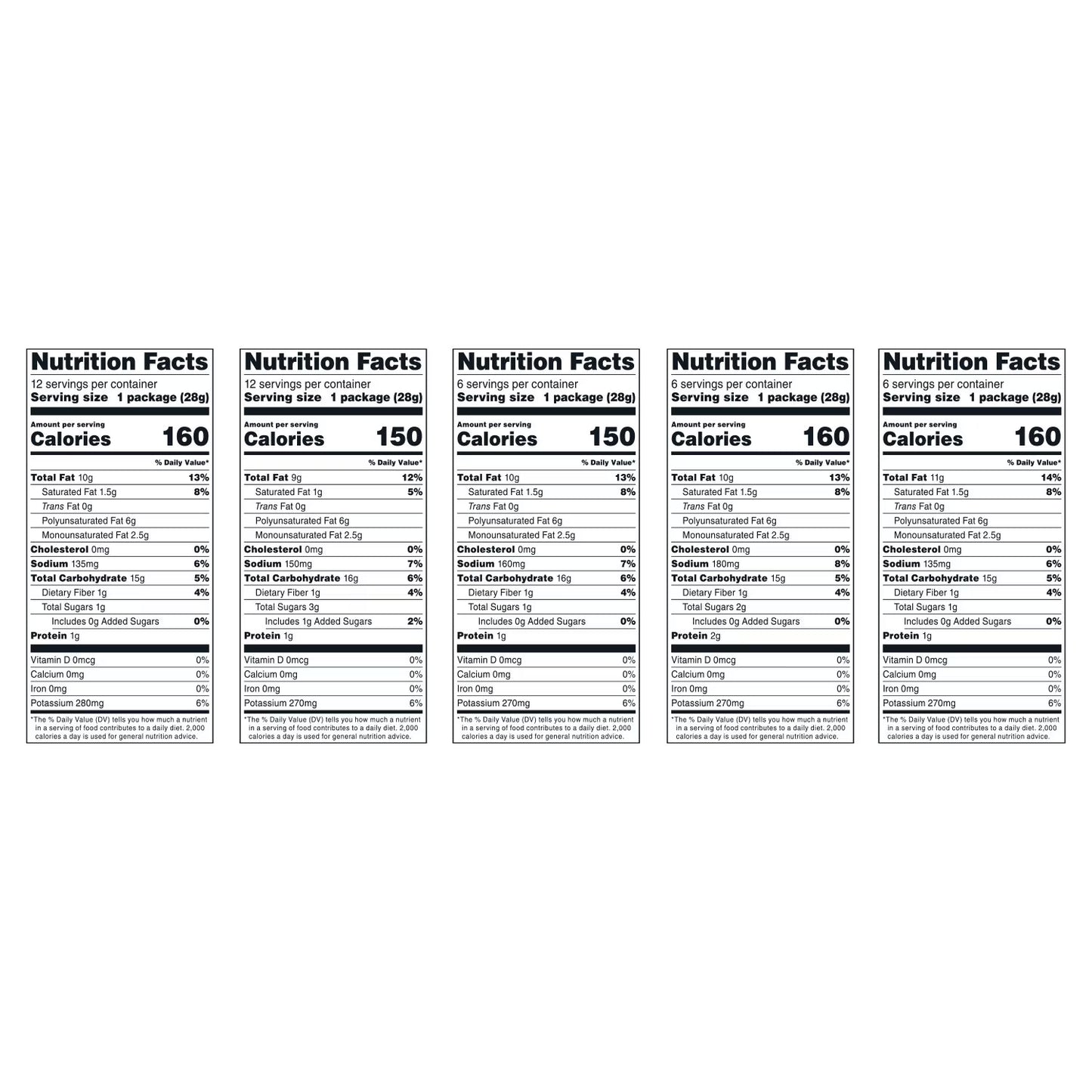 Member's Mark Variety Pack Potato Chips, 1 oz., 42 pk.