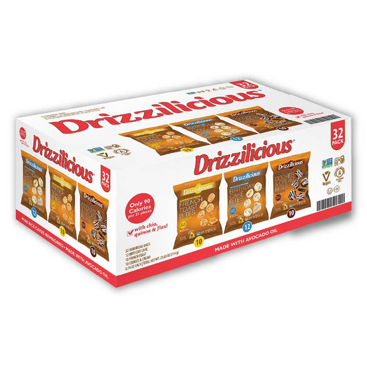 Drizzilicious Mini Rice Cakes