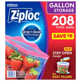 Plastic Ziploc Bags